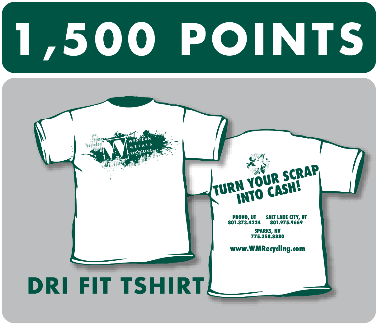 wmr tshirt wmr t shirt front and back