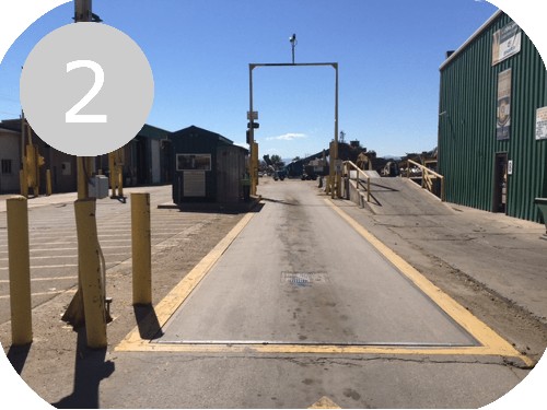 ferrous scrap metal recycling process step two