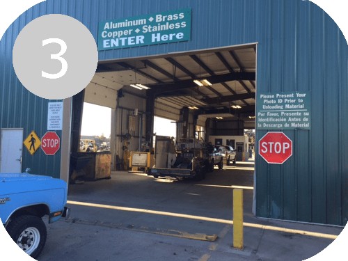 nonferrous metal recycling step three