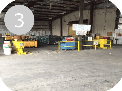 nonferrous recycling step three