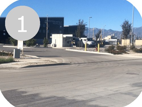 nonferrous recycling step one